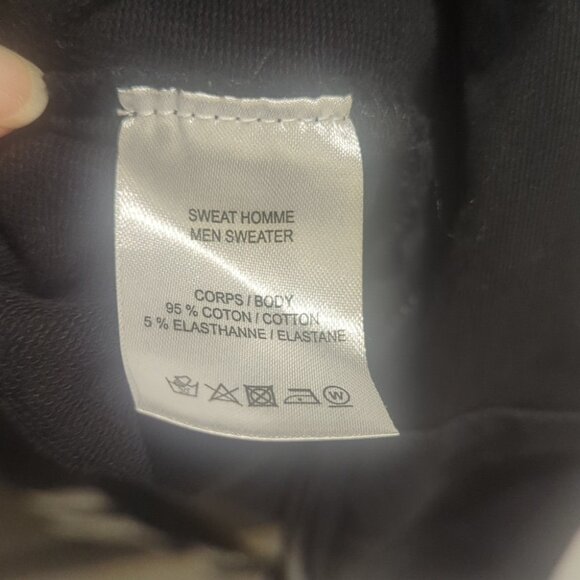 Balmain Unisex Zip Up Hooded SweatShirt Men's XS Or Women's Small - Like New - Picture 9 of 10